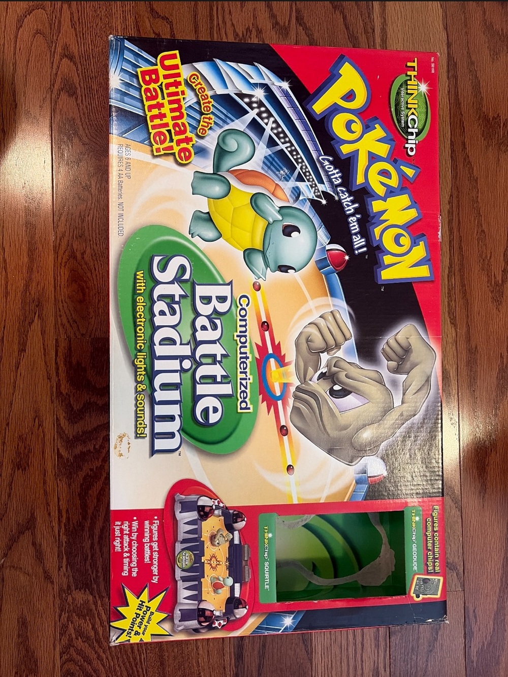 Pokemon Think Chip Computerized Battle Stadium Game Tested